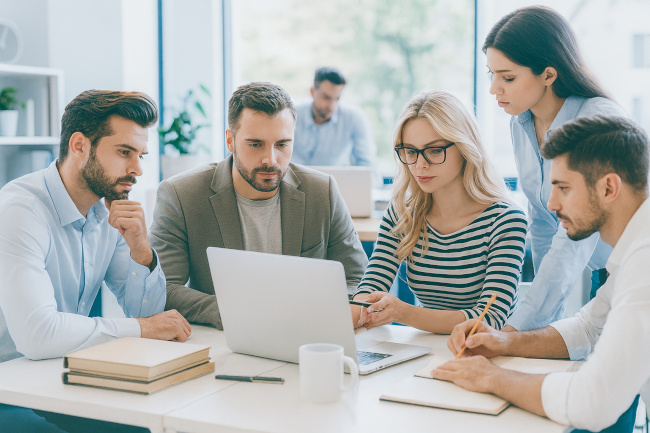 office with programmers